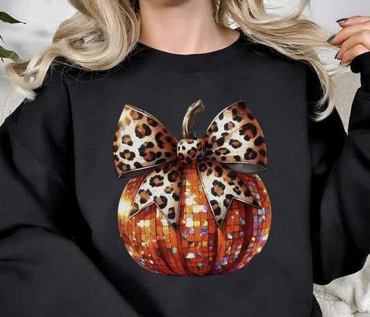 Disco Pumpkin Shirt ~Glitter~