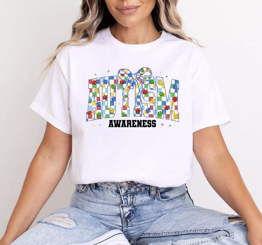 Autism Awareness Shirt ~Glitter~