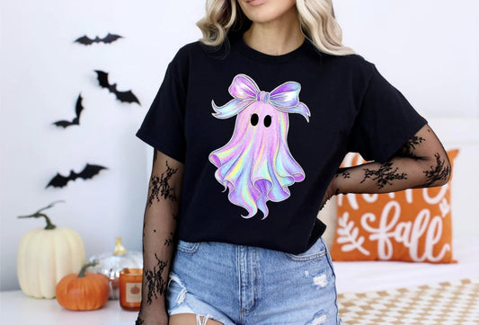 Pastel Iridescent Ghost ~Glitter~