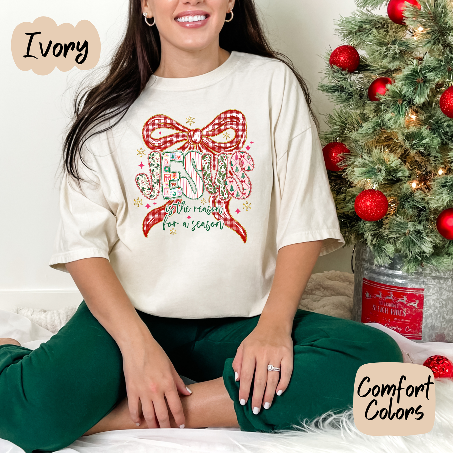 Jesus is the Reason for the Season Shirt/Crewneck