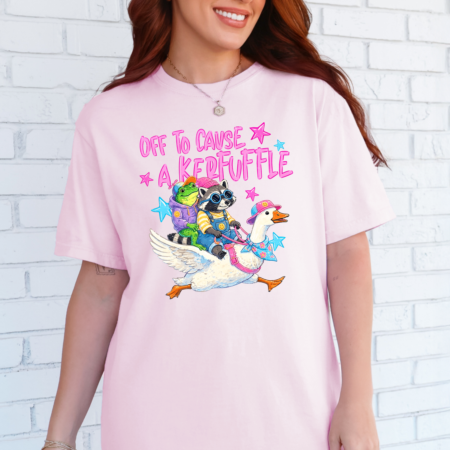 Off to Cause a Kerfuffle Comfort Colors T-Shirt