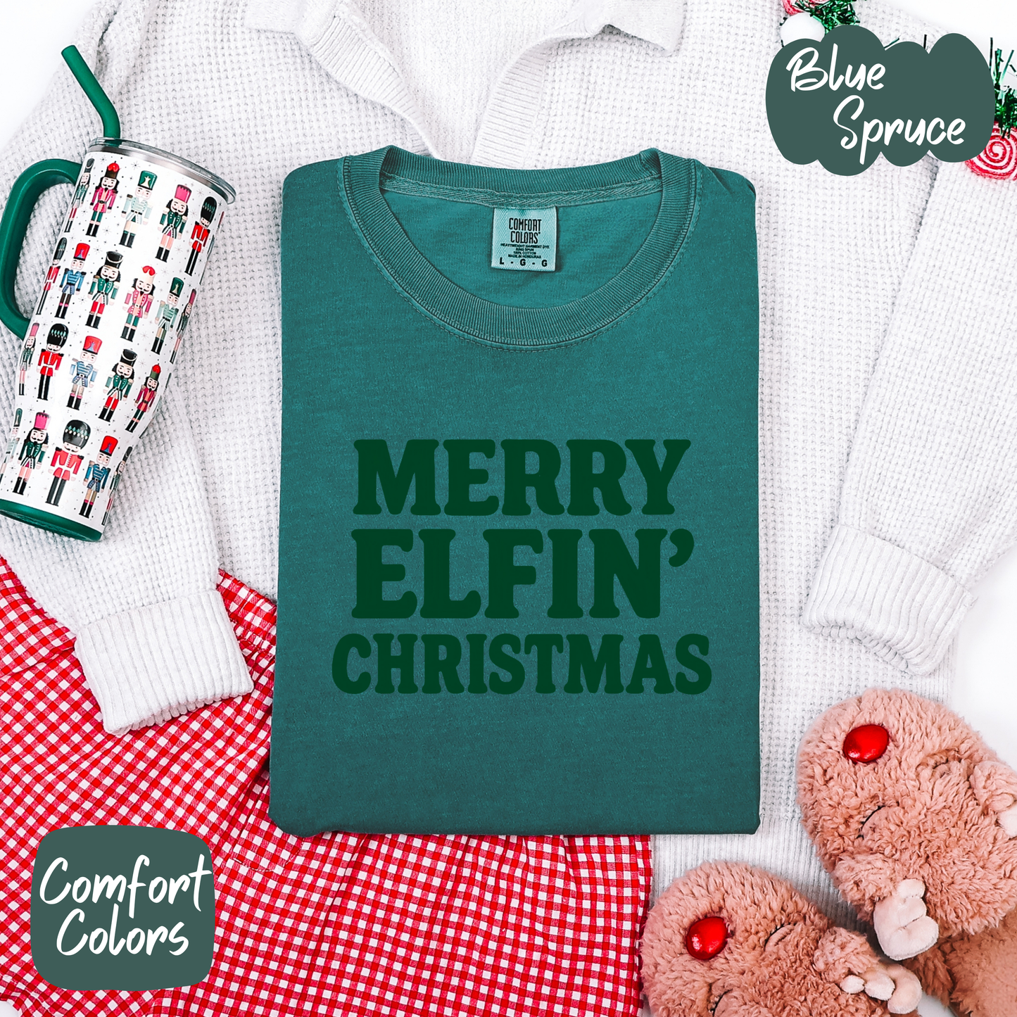 Merry Elfin' Christmas Shirt/Crewneck