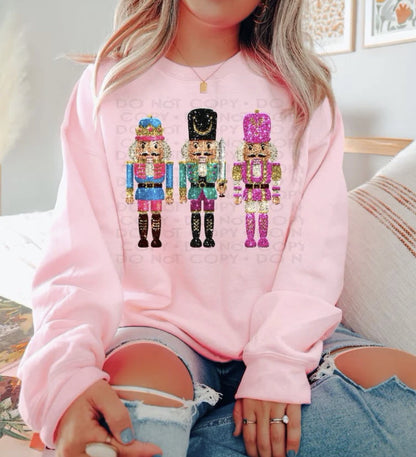 Nutcracker Trio Shirt ~Glitter~