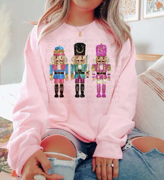 Nutcracker Trio Shirt ~Glitter~