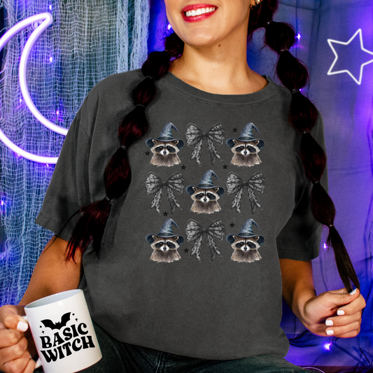 Witch Raccoon Coquette Shirt