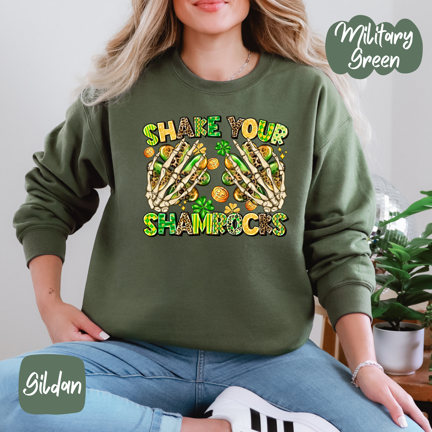 Shake your Shamrocks Shirt/Crewneck