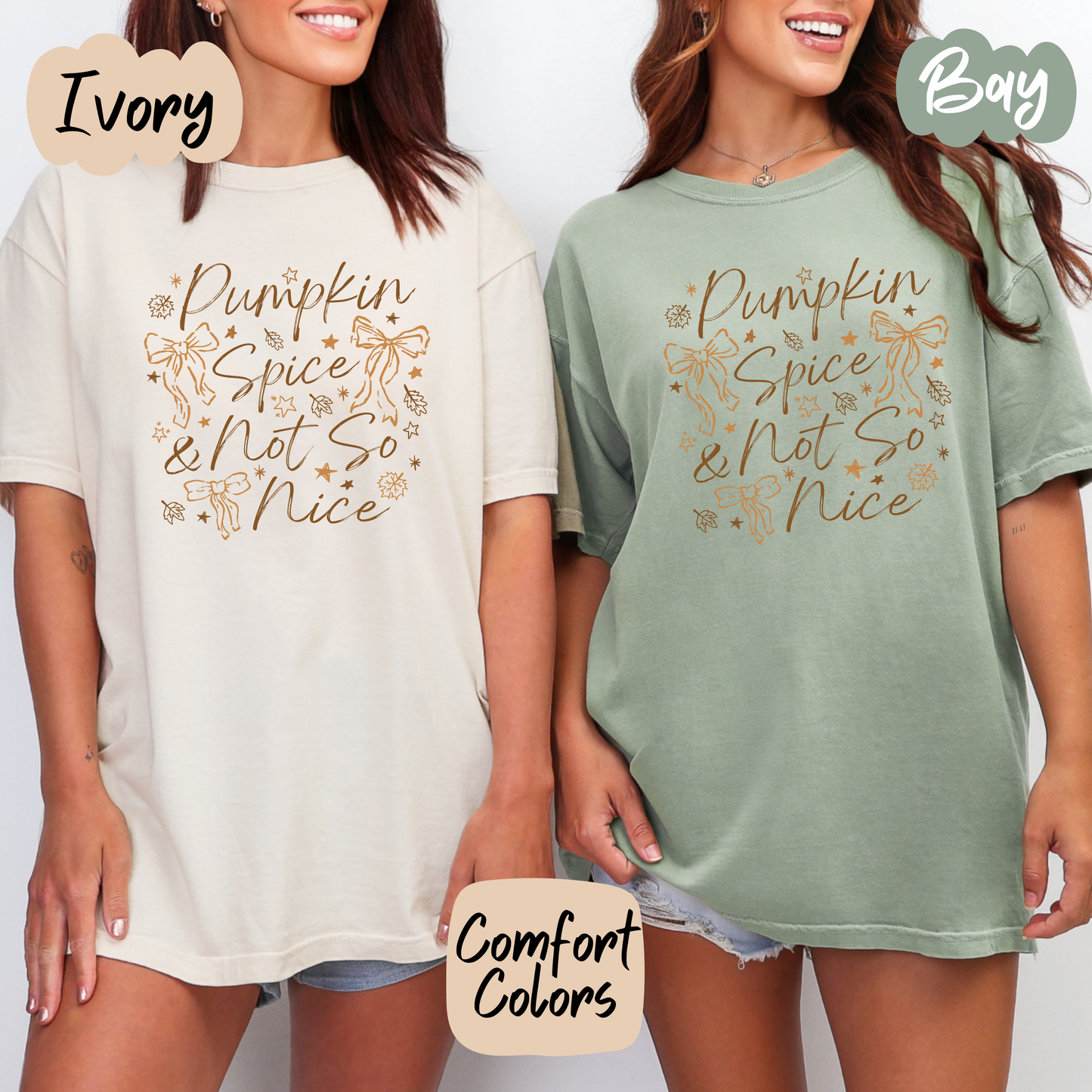 Pumpkin and Spice & Not so Nice Shirt