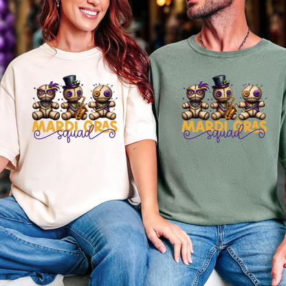 Mardi Gras Squad Shirt/Crewneck