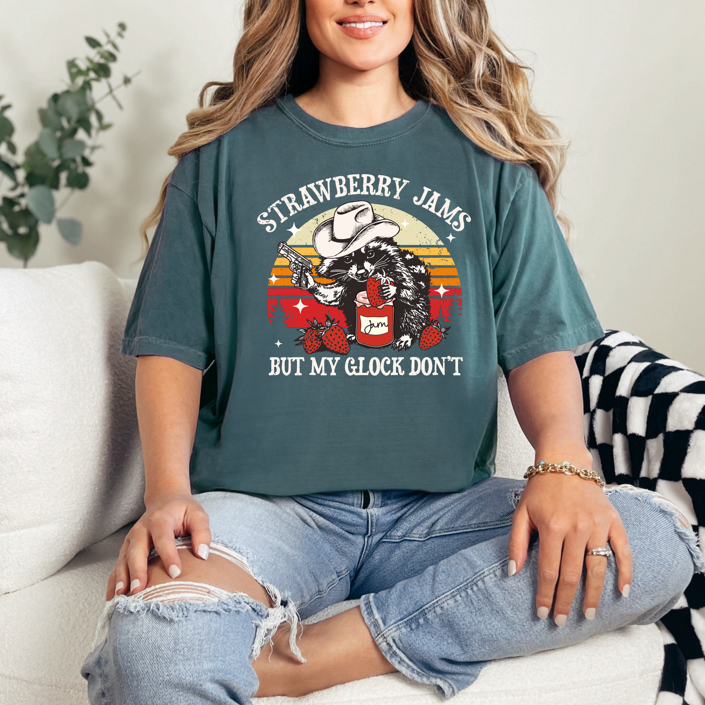 Strawberry Jams but my Glock Don't Shirt