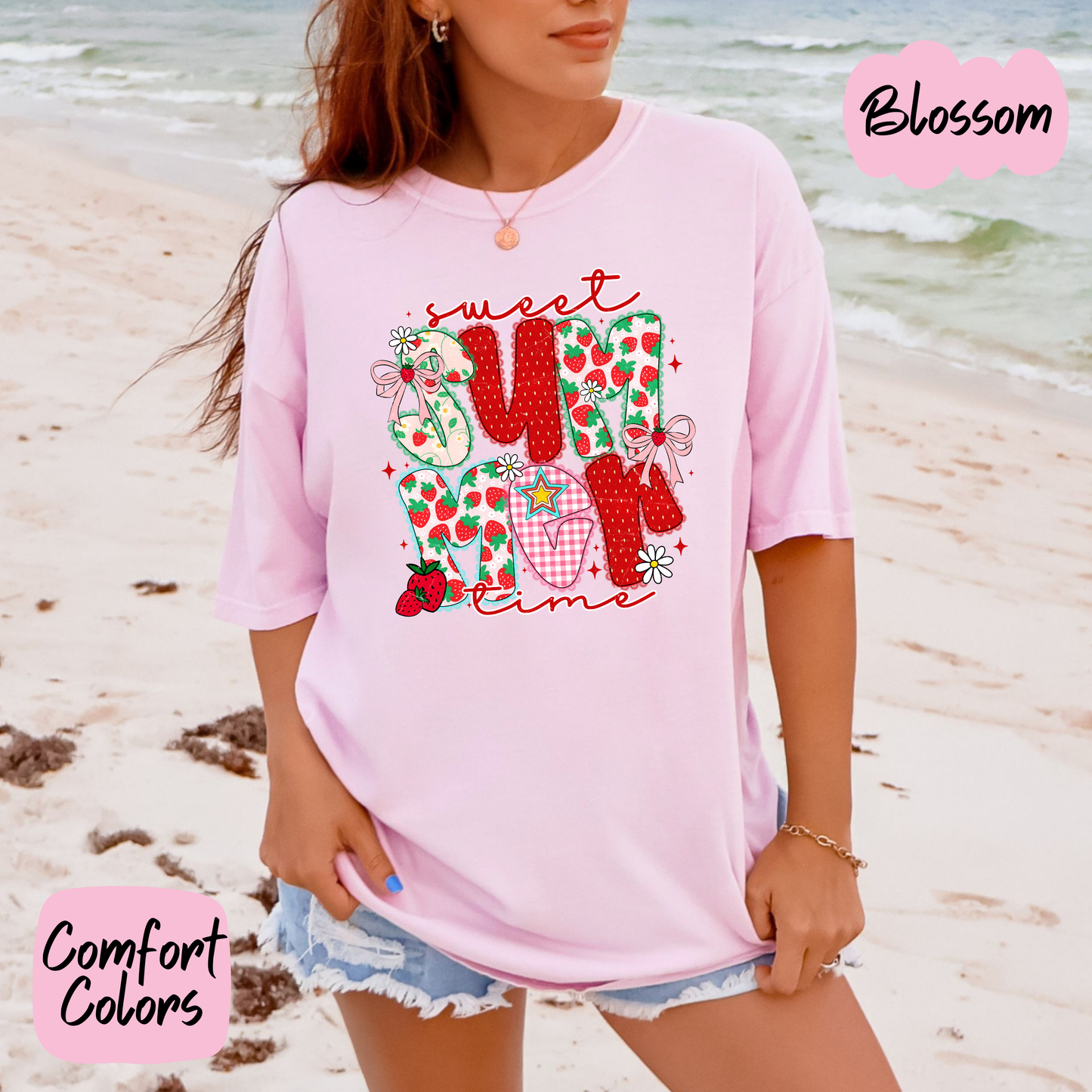 Sweet Summer Time Comfort Colors T-Shirt