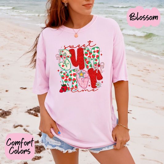 Sweet Summer Time Comfort Colors T-Shirt