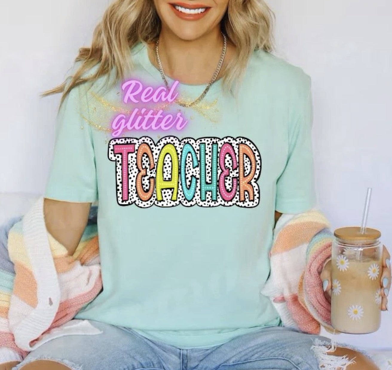 Polka Dot Teacher Shirt
