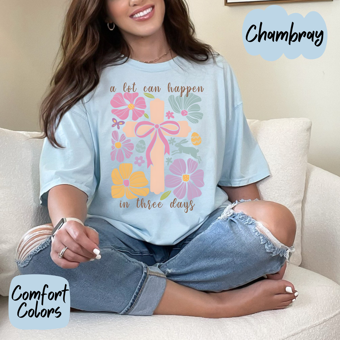 A lot can Happen in Three Days Shirt/Crewneck