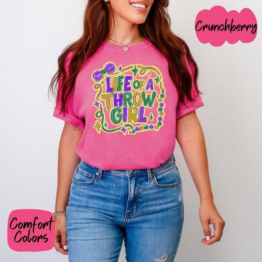 Life of a Throw Girl Shirt/Crewneck ~Glitter~
