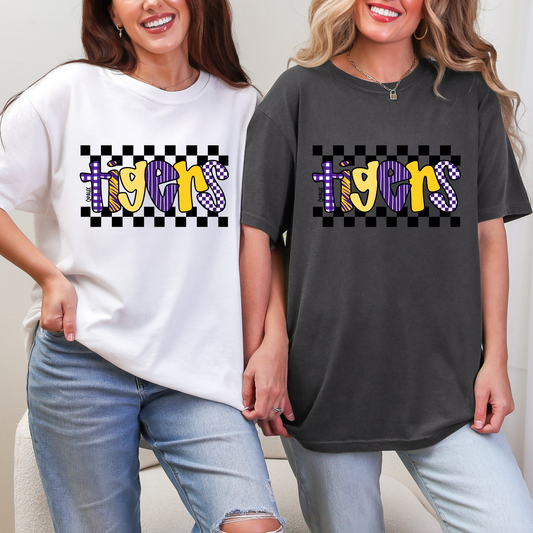 Checkered Tigers Shirt
