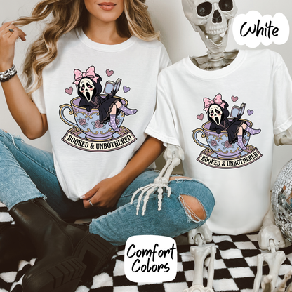 Booked and Unbothered Comfort Colors T-Shirt