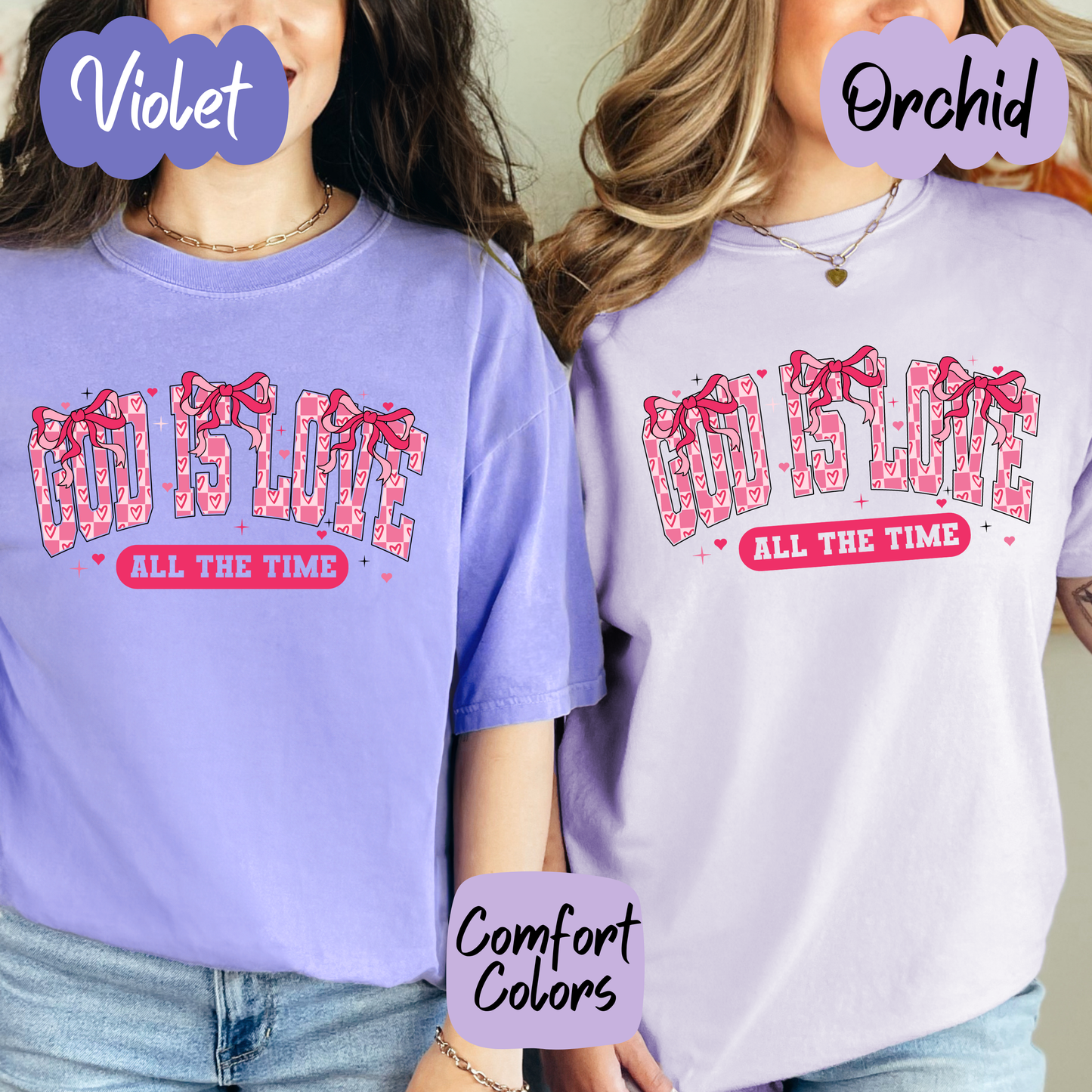 God is Love Valentine's Shirt/Crewneck