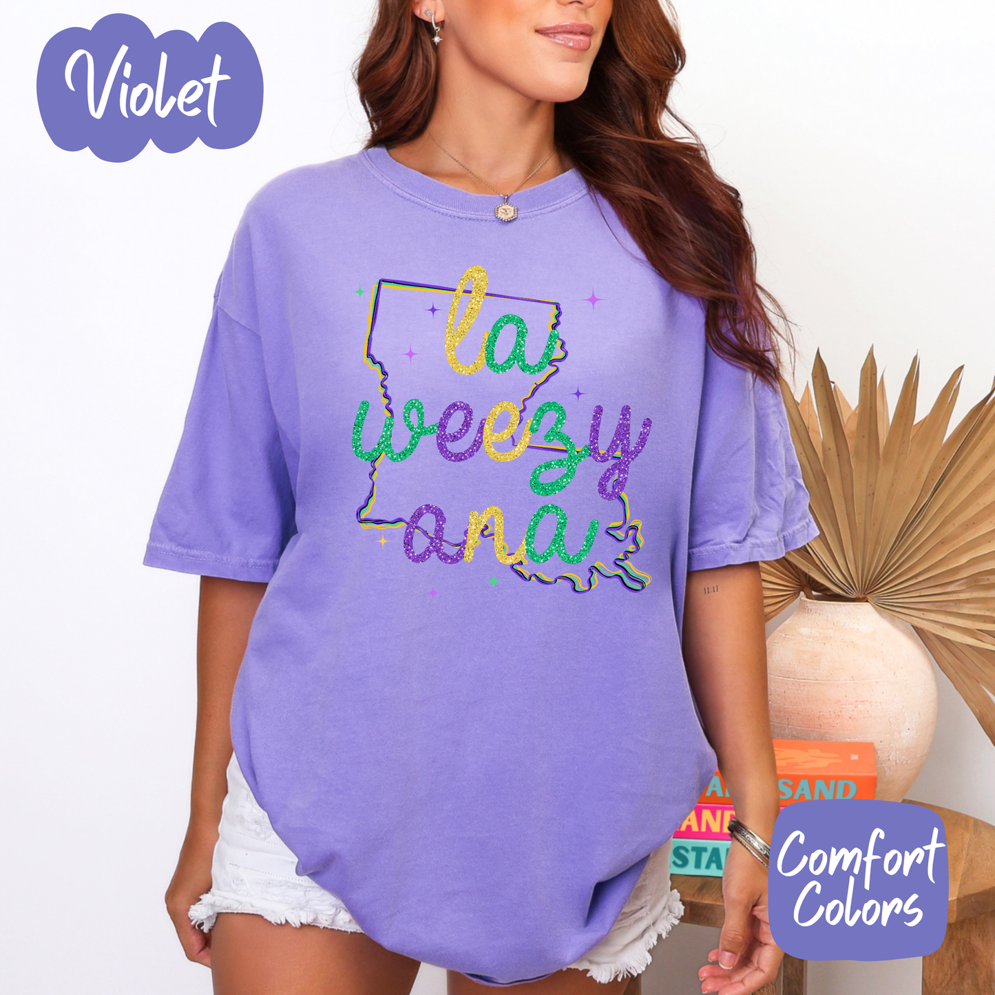 LaWeezyAna State Outline Shirt/Crewneck