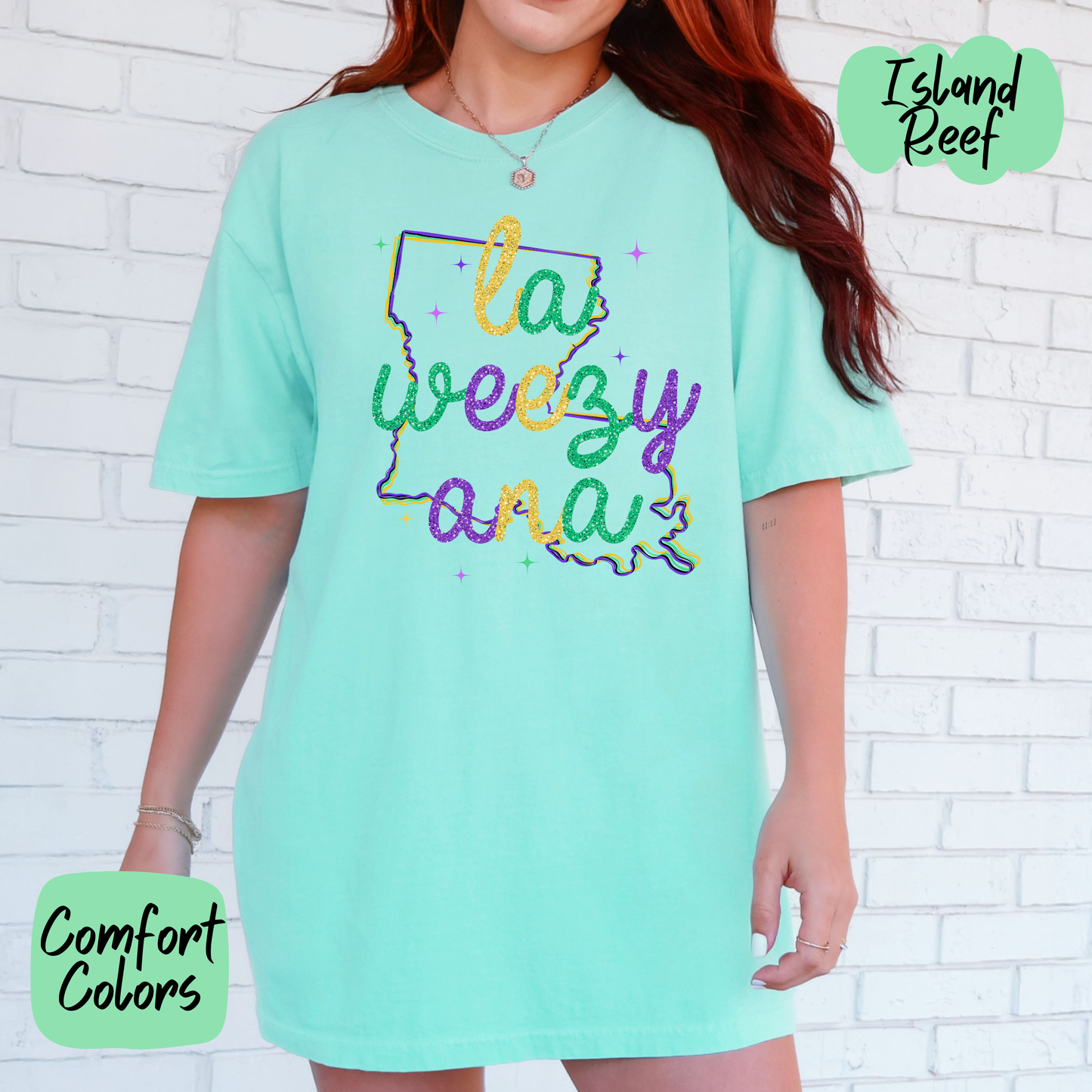 LaWeezyAna State Outline Shirt/Crewneck
