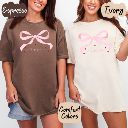 XOXO Bow Shirt/Crewneck